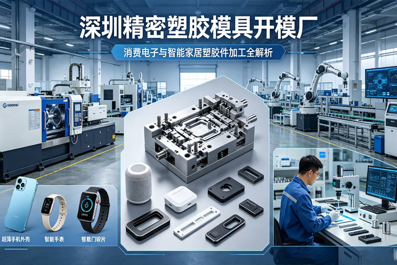 深圳精密塑膠模具開模廠：消費電子與智能家居塑膠件加工全解析